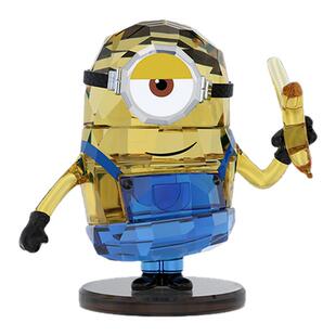 【618狂欢节】施华洛世奇Minions小黄人Stuart摆件装饰品送礼物