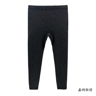 光腿神器柔软贴身无缝保暖女式纯山羊绒打底裤