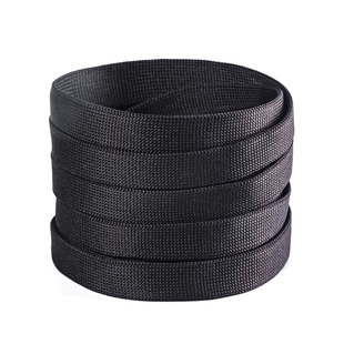 黑色鞋带男女款纯棉扁平鞋带绳适配运动休闲高低帮帆布鞋皮鞋圆绳