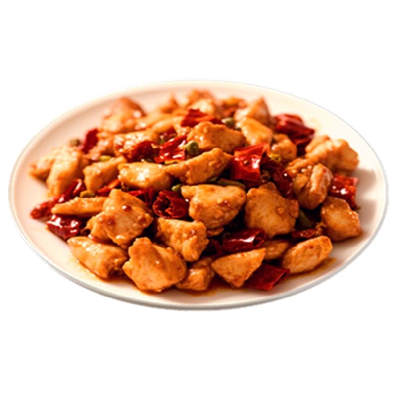 香辣鸡丁加热即食料理包半成品
