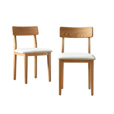 全友家居红橡木原木风餐桌椅组合