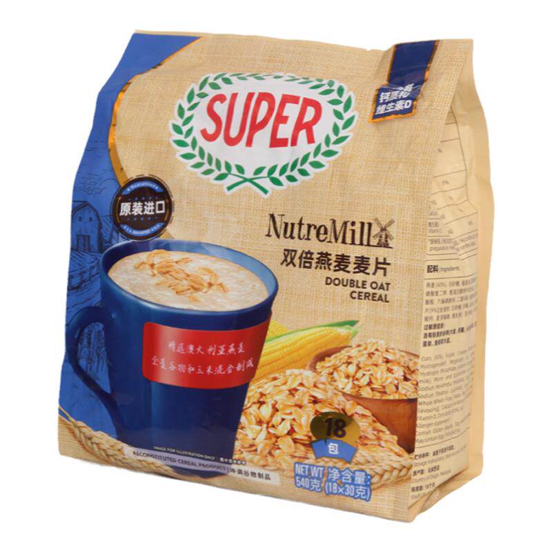 马来西亚超级super双倍燕麦麦片