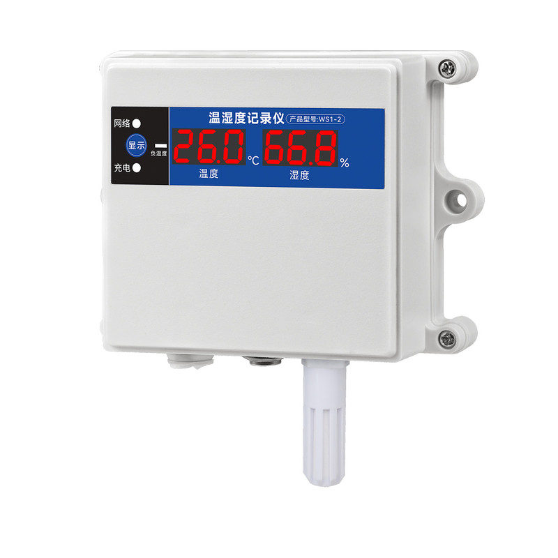 银尔达4G数显远程温湿度报警器