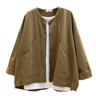 清仓捡漏~春秋外套女纯色宽松大码长袖上衣韩版休闲纯棉外搭开衫