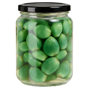 腊八蒜密封罐食品级玻璃空瓶子家用腌咸菜糖蒜专用罐泡腊八醋容器