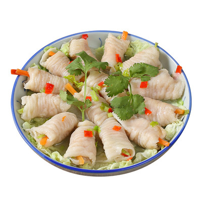 潮汕手工鱼册正宗汕头达濠纯鱼卷鱼皮饺子特产美食鱼皮册火锅食材