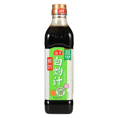 海天白灼汁家用凉拌提味调味酱料