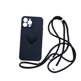 OPPO适用A6手机壳FindX9X7X6X5X3X8s小爱心A5A3A2A1斜挎背带挂绳Reno15 14 13K12K11K10K9全包A58A57套A96A97