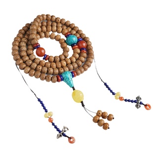 老陈籽星月菩提子手串108颗原籽文玩配饰南红玛瑙绿松毛衣链项链