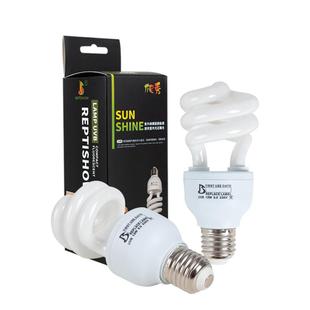 乌龟晒背灯爬秀UVB补钙灯鬃狮箱龟5.0陆龟紫外线蜥蜴10.0节能灯