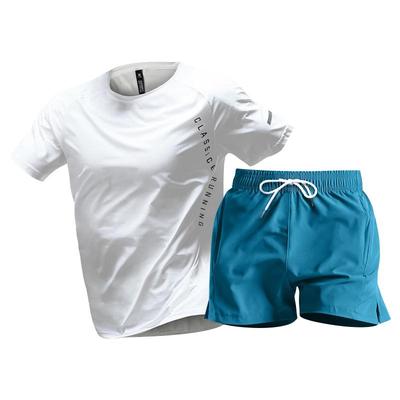 羽毛球服男运动套装夏季冰丝速干