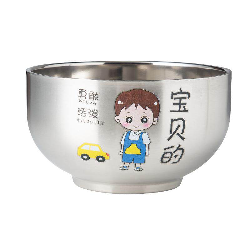 亲子儿童碗亲子碗304不锈钢防烫