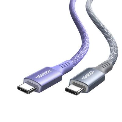 绿联双typec数据线PD100W双口