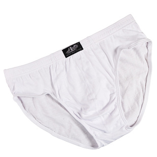 [2条装]男士纯棉纯白色三角内裤男短裤底裤低腰全棉内裤加大码新