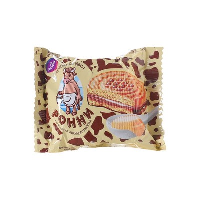 进口俄罗斯康吉炼乳味饼干430g