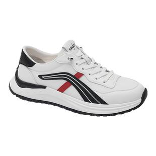 康龙男鞋2025春季时尚休闲鞋拼色板鞋百搭小白鞋运动鞋门店发货