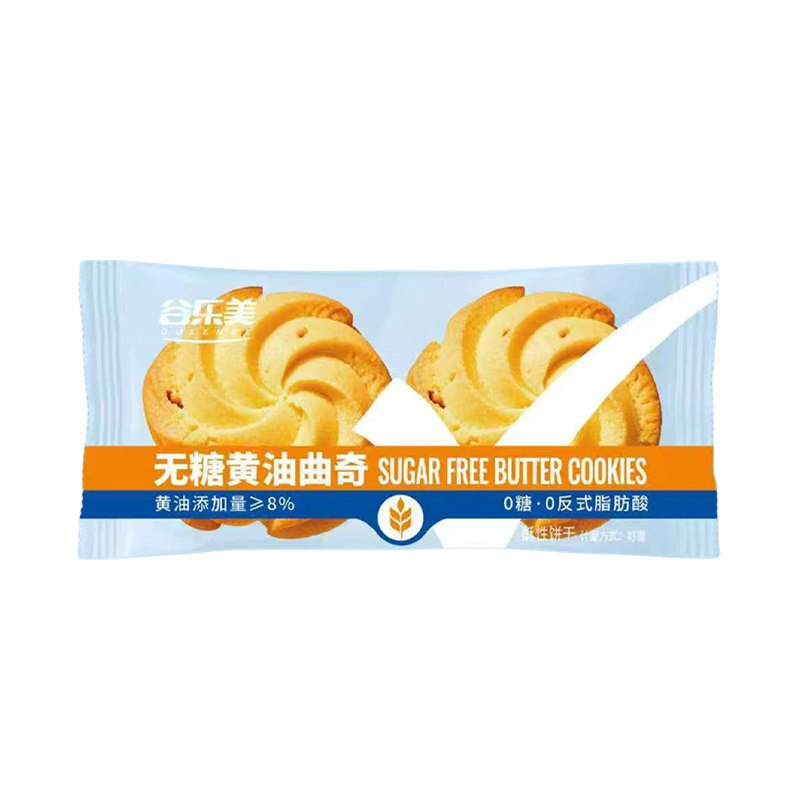 谷乐美无糖黄油燕麦曲奇饼干
