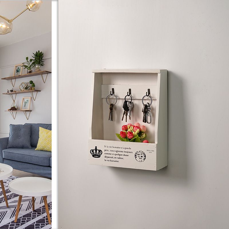 钥匙收纳盒壁挂门口客厅创意盒家用钥匙摆件收纳玄关装饰整理钥匙
