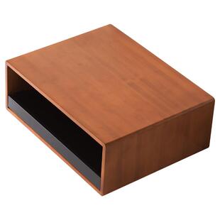 桌面咖啡机置物架餐桌台面收纳盒水吧抽屉架子多层零食收纳摆放台