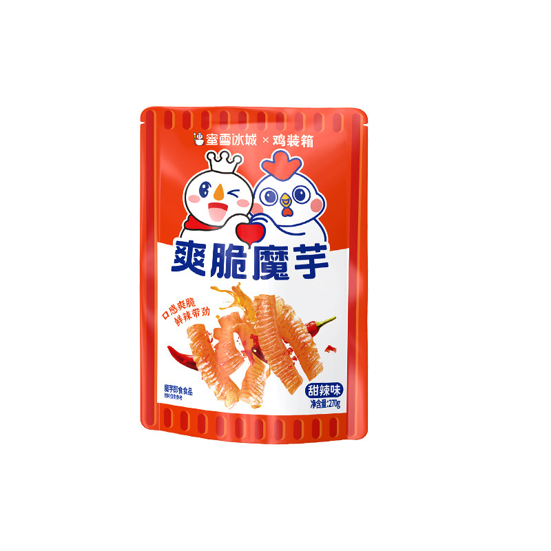 爽脆魔芋约30包蜜雪冰城迷你装