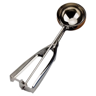 不锈钢冰淇淋勺挖球器4/5/6cm雪糕冰激凌勺 挖球勺挖勺器甜品勺子