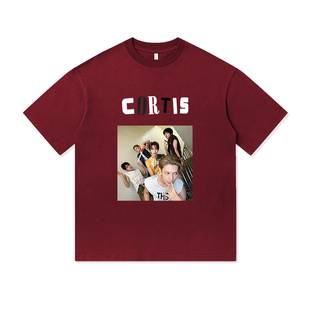Cortis韩男团自拍粉丝应援周边KPOP重磅纯棉T恤半袖杉情侣男女款