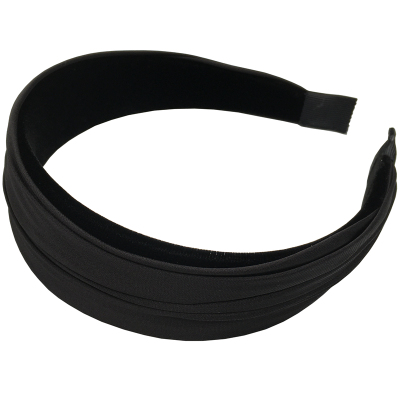 丝绒发箍宽边布艺黑色洋气绒面带