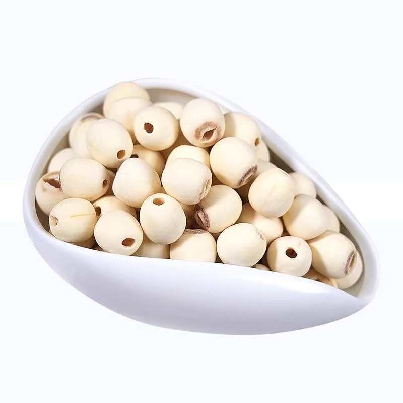 新货】湘莲去芯白莲子干货500克新鲜无芯红连子米煮粥银耳百合羹