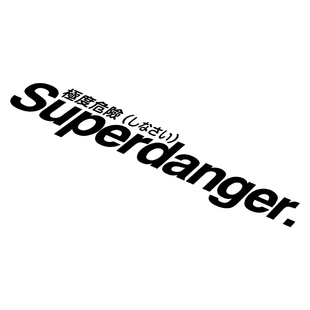 Superslow极度慢车个性汽车电动摩托车装饰贴花防水反光贴纸