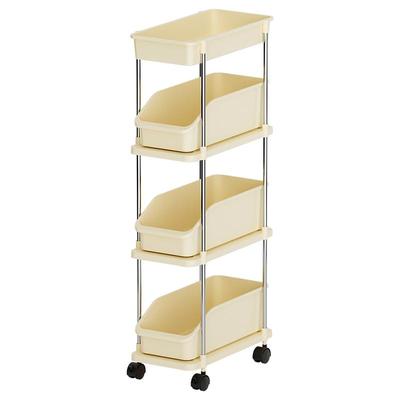 厨房夹缝置物架冰箱边侧夹缝柜