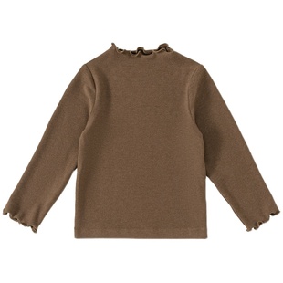 儿童打底衫女童加绒上衣冬装女宝宝长袖T恤女孩内搭加厚秋冬童装