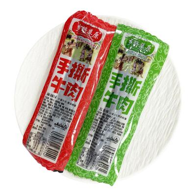 乡野草原手撕牛肉冷吃牛肉独立包装开袋即食出游零食麻辣五香
