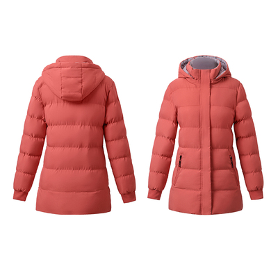 啄木鸟加绒加厚时尚棉服女士冬季2025新款妈妈装棉衣保暖棉袄外套