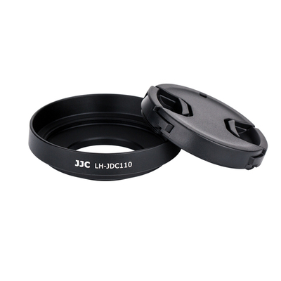 JJC佳能LH-DC110遮光罩G1X Mark III镜头盖G1X3代 G1XM3相机配件