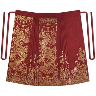 织造司[珠联璧合]原创马面裙敬酒服新中式婚服新娘服订婚服回门服