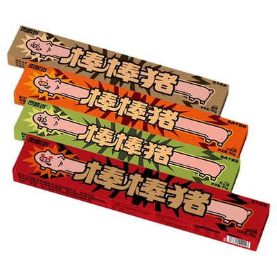 肉敢当棒棒猪90g盒装解馋零食