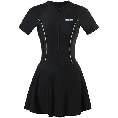 agliondy运动风连体泳衣