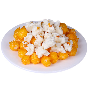 仿真爆米花模型玉米花爆谷食物食品装饰DIY拍摄道具儿童玩具果蔬