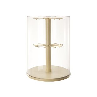 labubu展示盒旋转透明盲盒收纳拉布布毛绒公仔玩偶挂件手办展示柜