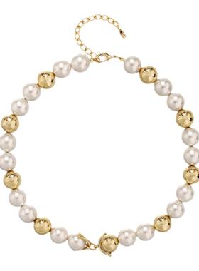 RetroChic维多利亚圆月项链