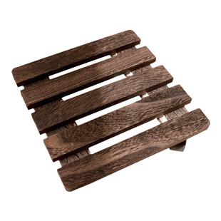 实木移动花盆托盘底座万向轮家用方花盘带接水盘盆景盆栽植物架子