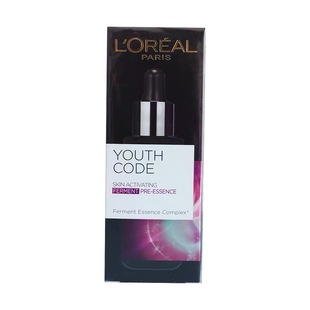 日上免税正品代购欧莱雅黑精华青春密码肌底液平价小黑瓶30ml单瓶