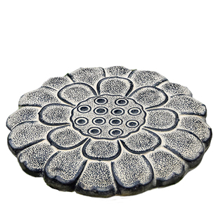 汀步石草坪铺地砖创意艺术步道石踏脚石户外庭院路径石院子垫脚石