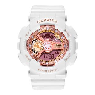 电子手表女款初中学生初高中女生2026新款高颜值小众机械运动防水