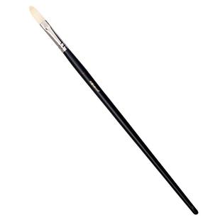 米娅黑骑士水粉笔单支美术生专用米亚水粉画笔马毛笔猪鬃丙烯油画笔平峰圆扁峰扇形笔尼龙笔画刷勾线笔绘画笔