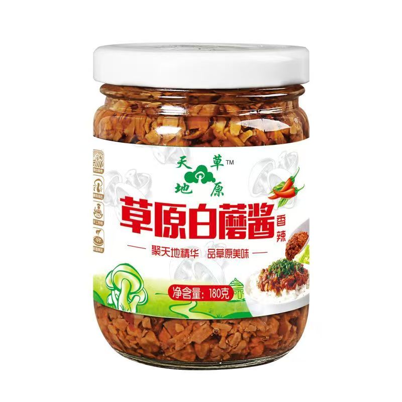 6瓶天地草原蘑菇酱内蒙古拌饭