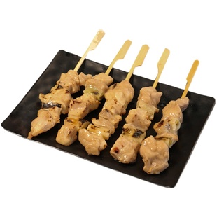 漫尼奇炭火香葱串270g日式炭火户外烧烤串食材微波即食碳烤鸡肉串