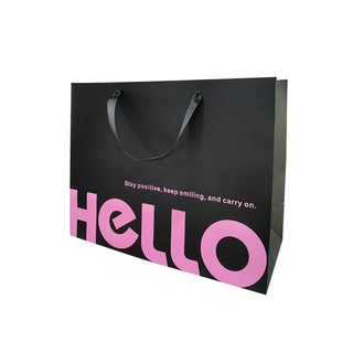 ins风服装店手提袋高级感伴手礼袋购物袋节日礼品袋纸袋定制logo