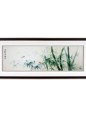 新中式装饰画客厅沙发背景