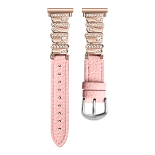 适用小米watchs4手表带创意皮质新款xiaomi watchs4sport智能运动s3腕带女生金属手表链41mm高级感女款watch5